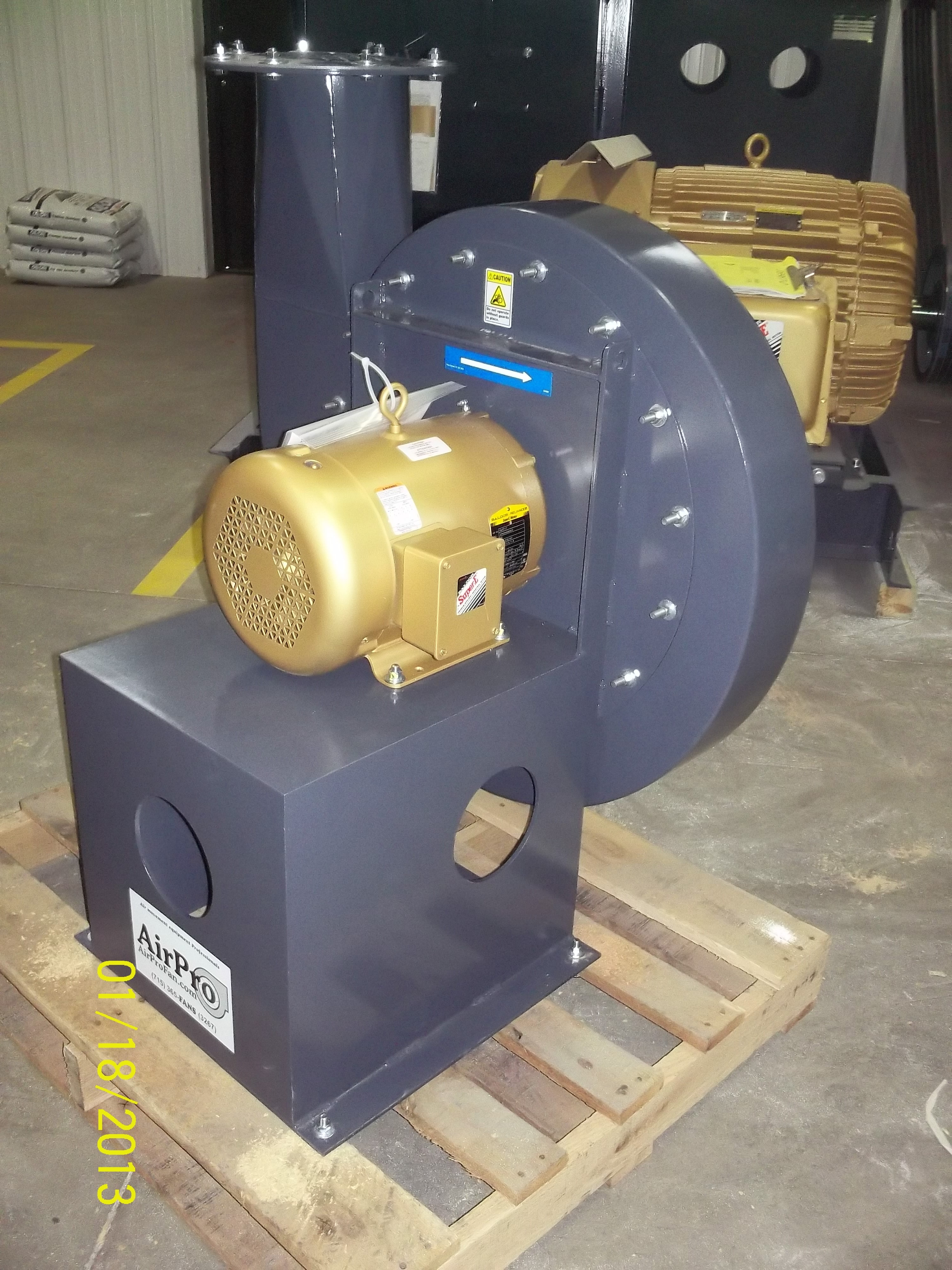 High Pressure Blower - Radial Open (HPRM / HPRL)